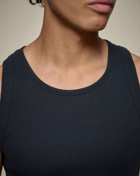 Ribbed Cotton Tank Top