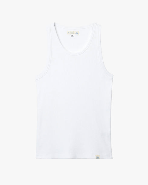 Ribbed Cotton Tank Top