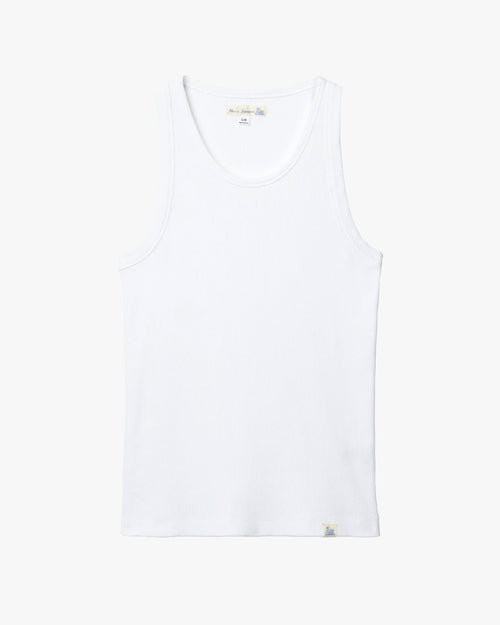 Ribbed Cotton Tank Top