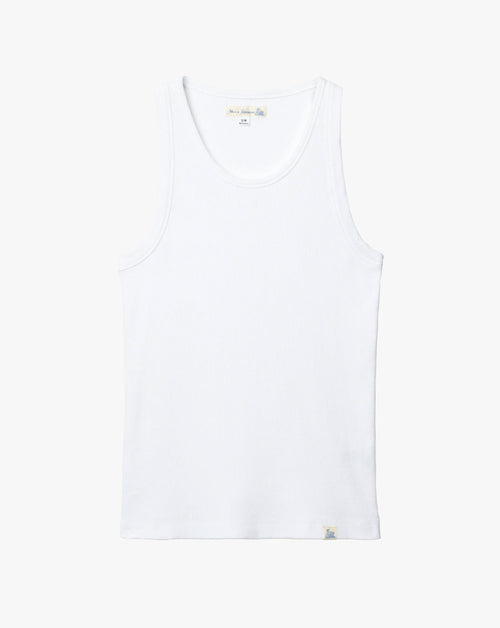 Ribbed Cotton Tank Top