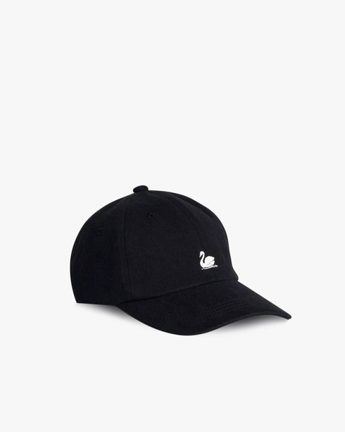 Swan Logo Cotton Twill Cap