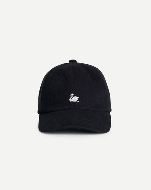 Swan Logo Cotton Twill Cap