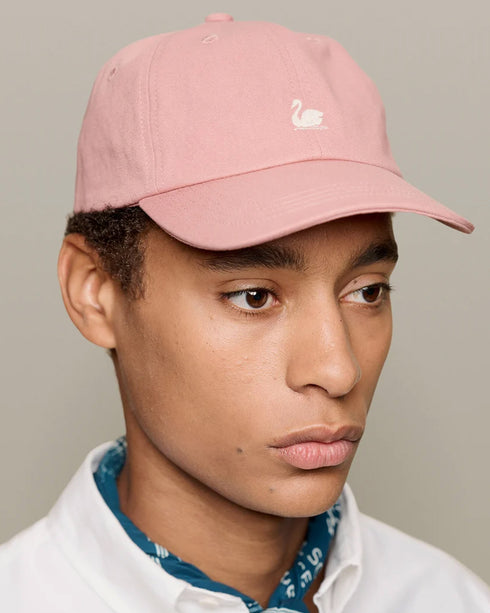 Swan Logo Cotton Twill Cap