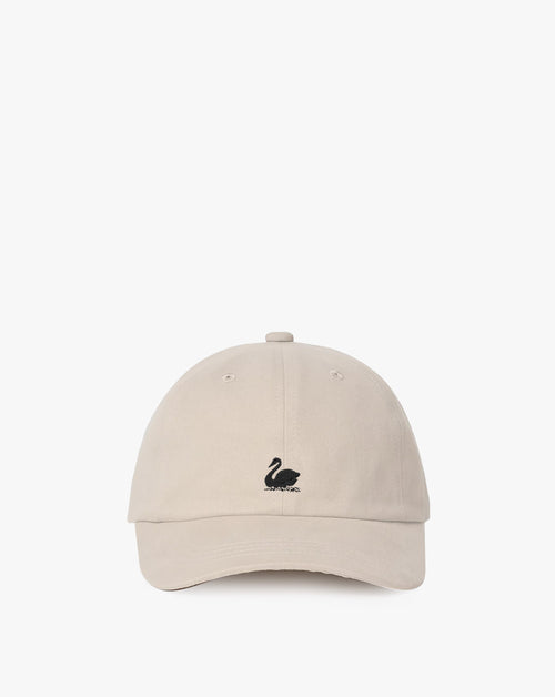 Swan Logo Heavy Twill Cap