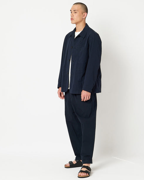 Organic Pleated-Front Pants
