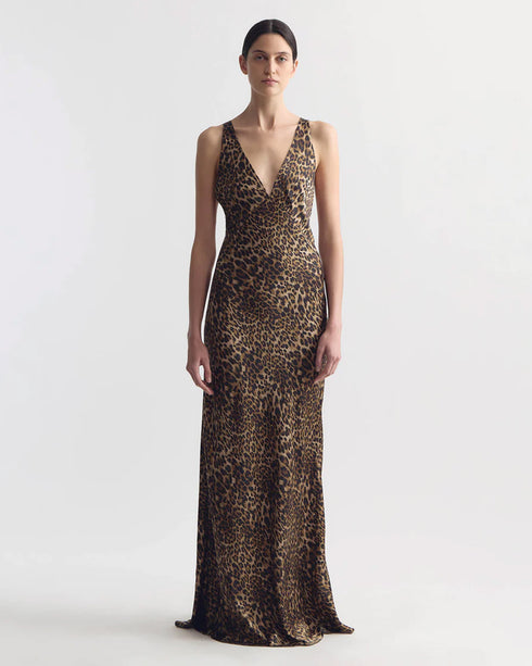 Aline Silk Gown