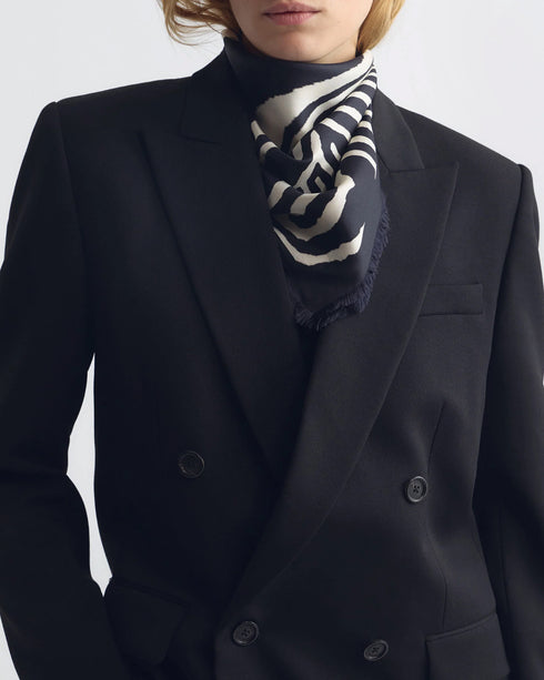 Zebra Twill Scarf