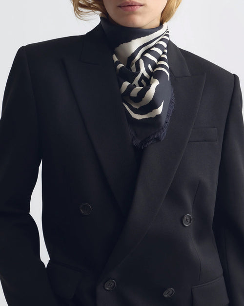 Zebra Twill Scarf