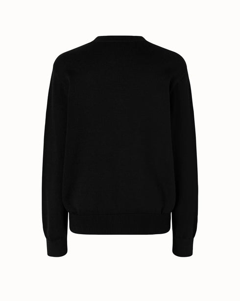Cashmere Padded Cardigan
