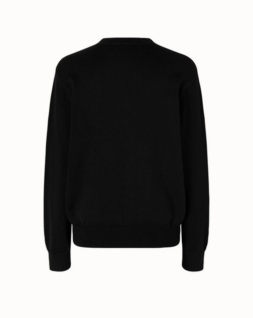 Cashmere Padded Cardigan