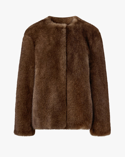 Mocha Fur Jacket