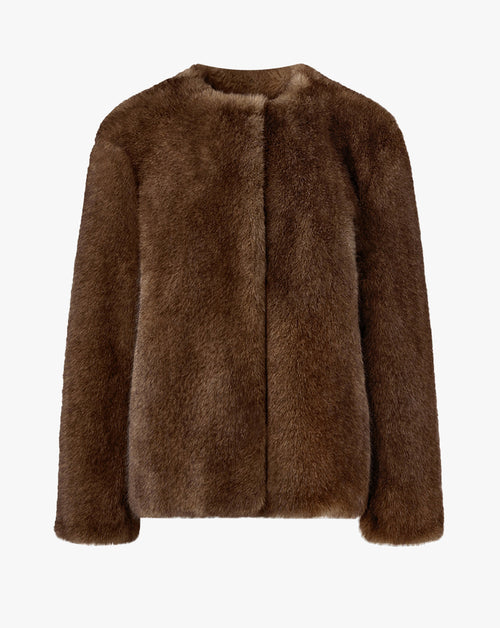 Mocha Fur Jacket