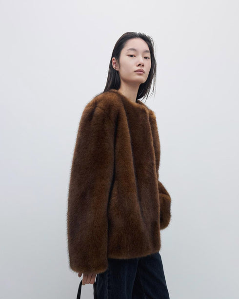 Mocha Fur Jacket