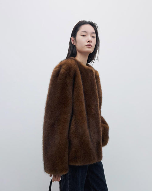 Mocha Fur Jacket
