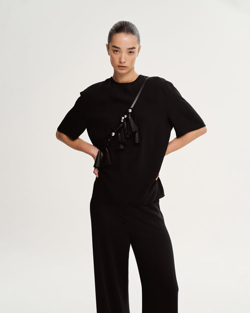 Summer Lu Half-Sleeve Blouse