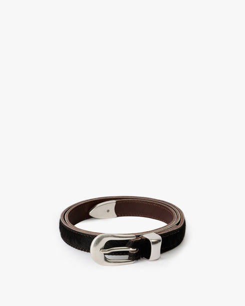 2 CM Belt - Hair on Hide