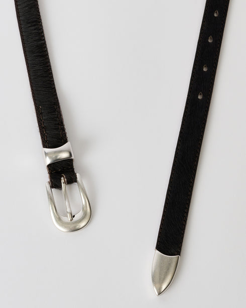 2 CM Belt - Hair on Hide