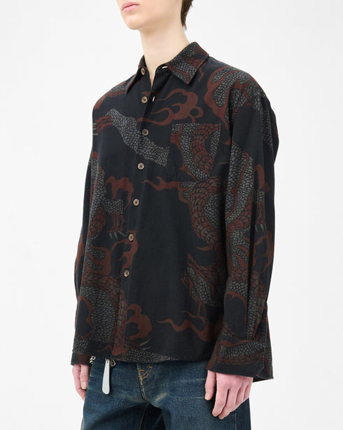 Above Shirt - Abstract Snake Print