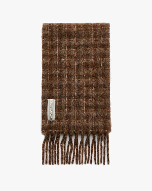 Fuzzy Alpacca Estate Scarf