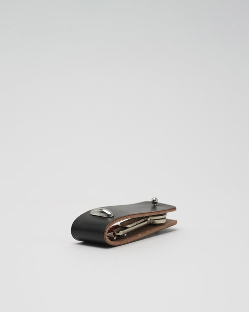 Pierced Key Leather Holder