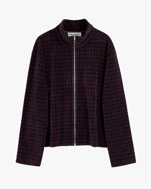 Velour Shrunken Fullzip