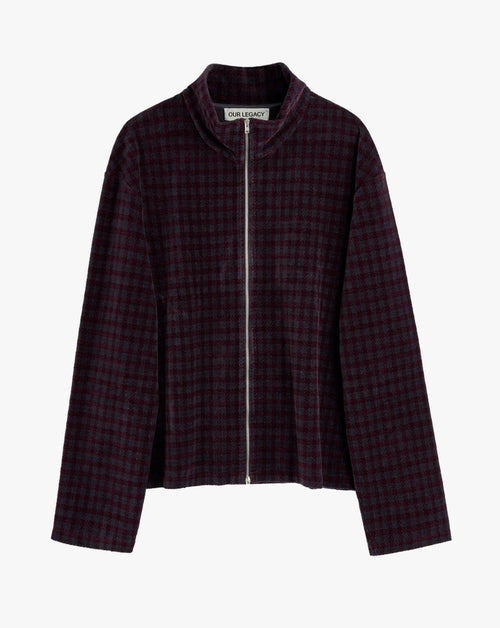 Velour Shrunken Fullzip