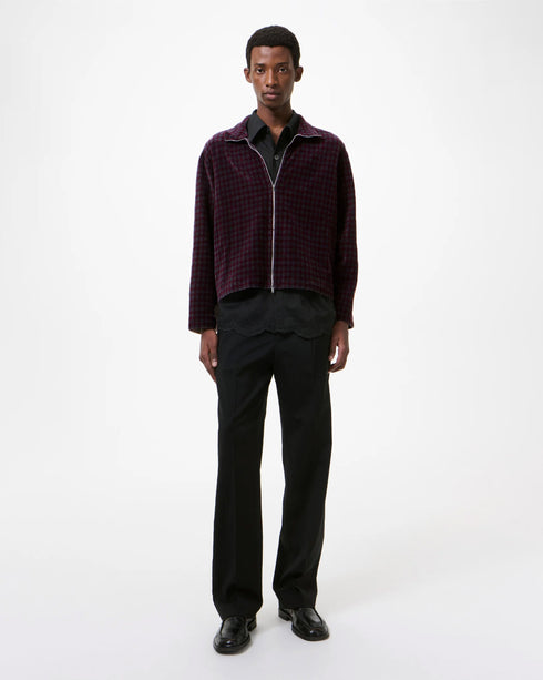 Velour Shrunken Fullzip