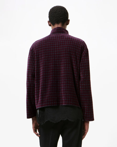 Velour Shrunken Fullzip