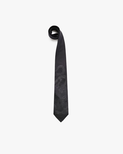 Printed Silk Tie