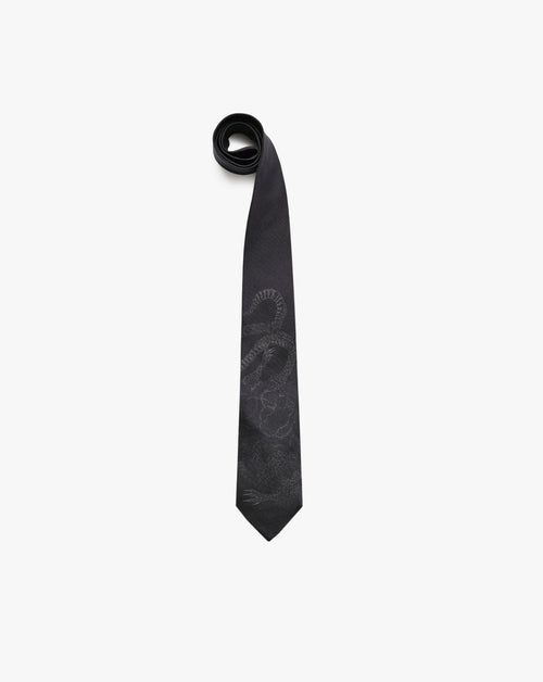 Printed Silk Tie