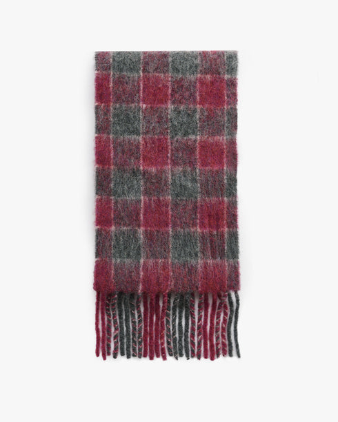 Our Legacy - Miniature Scarf Smokey Brown Fuzzy Alpaca