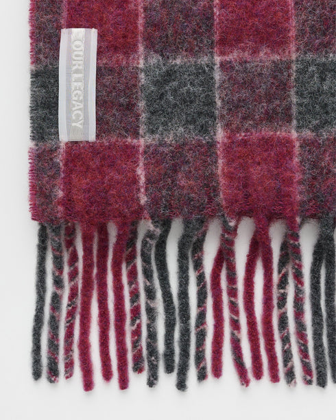 Estate Scarf - Fuzzy Alpaca