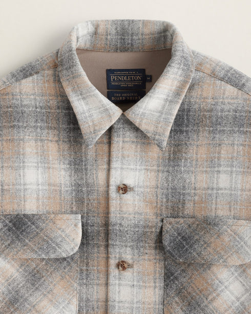 Plaid Board Shirt Wool