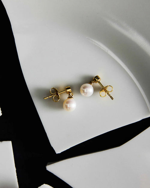 Odile Mini Pearl Earrings