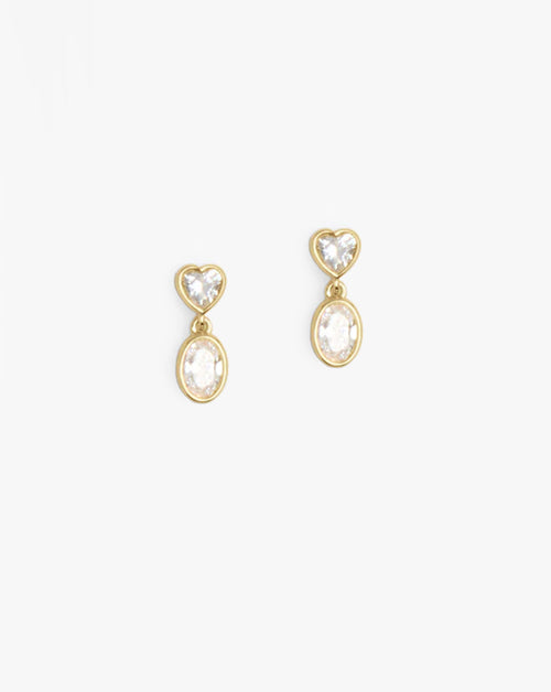Ophelia Heart Earrings