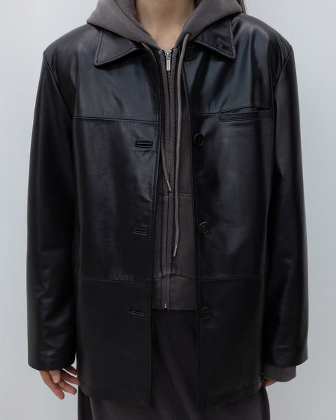 Leather Work Jacket