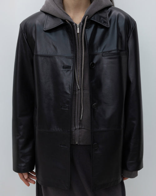 Leather Work Jacket