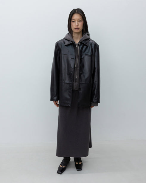 Leather Work Jacket