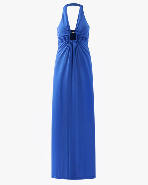 Sawyer Cupro Halter Dress
