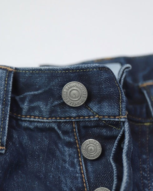 12oz 5 Pocket Wide Selvedge Jeans