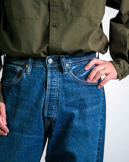 12oz 5 Pocket Wide Selvedge Jeans