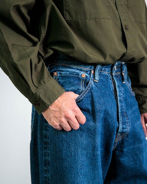 12oz 5 Pocket Wide Selvedge Jeans