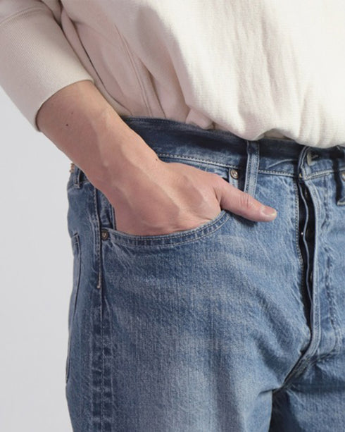 5 Pocket Selvedge Straight Jeans