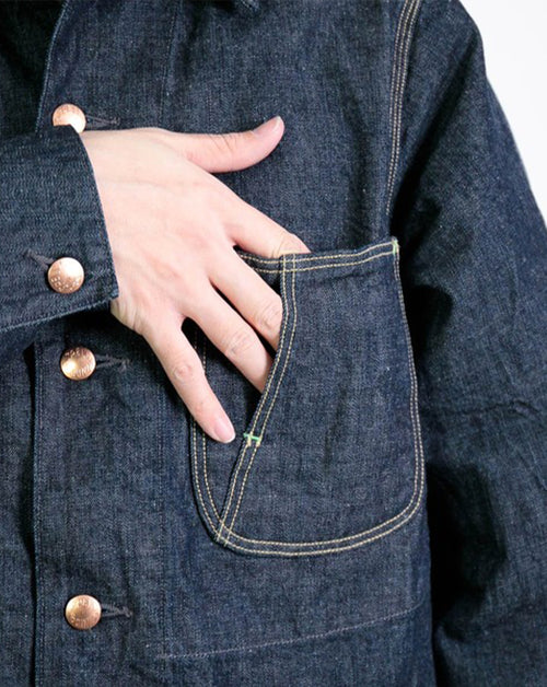 10.5oz Denim Coverall Jacket