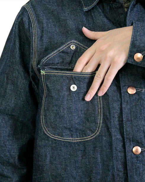 10.5oz Denim Coverall Jacket