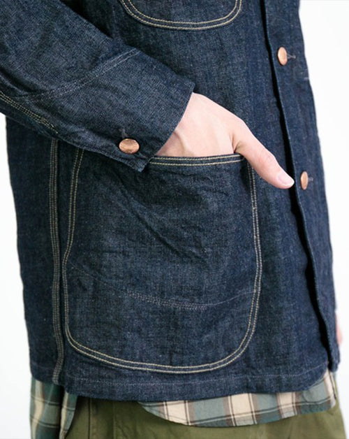 10.5oz Denim Coverall Jacket