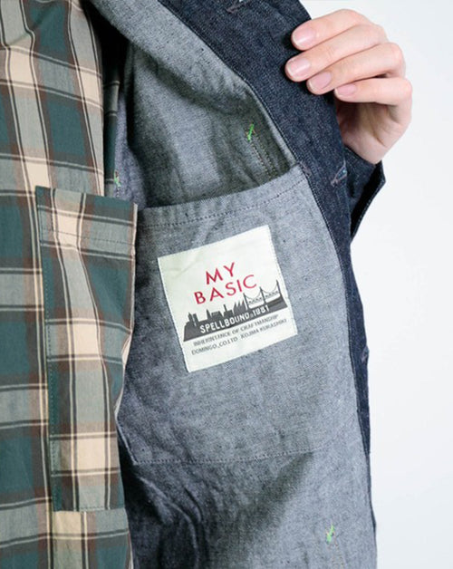 10.5oz Denim Coverall Jacket
