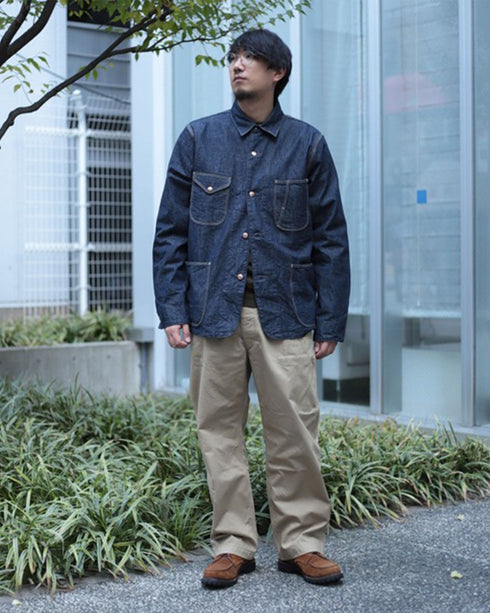 10.5oz Denim Coverall Jacket
