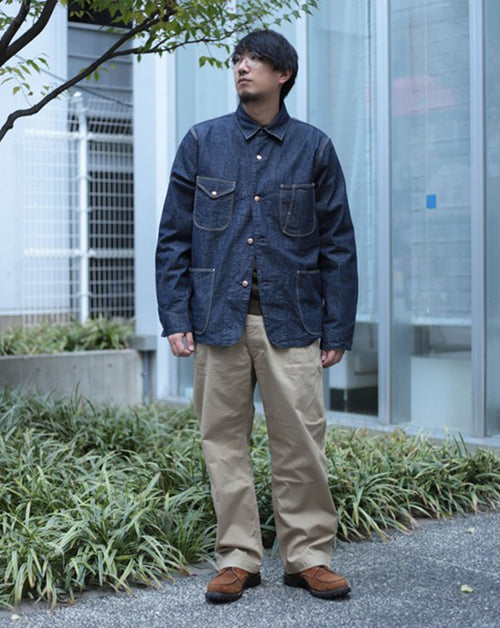 10.5oz Denim Coverall Jacket
