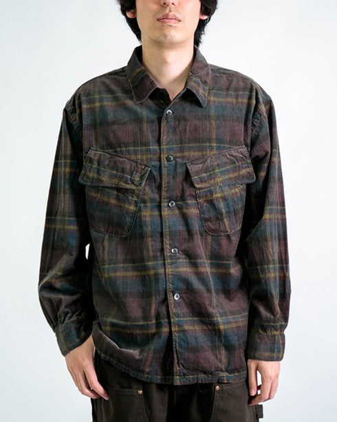 Corduroy Fatigue Shirt